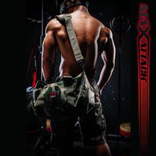 运动健身包男女训练单肩袋迷彩挎包出差旅游手提瑜伽包 MAXATTACK
