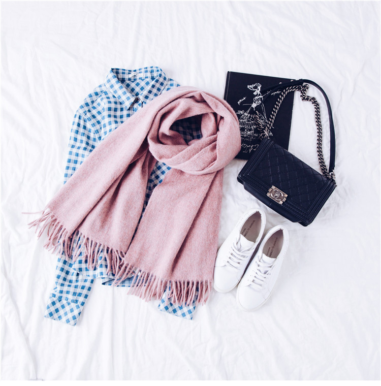 推荐最新围巾 花样织法 女士围巾的织法花样信