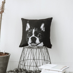 北欧卡通双面抱枕 