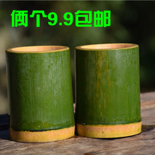 竹碗 竹筒饭蒸饭筒 开水杯青 天然竹杯子竹茶杯竹筒杯竹酒杯
