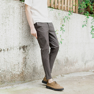 青年休闲九分裤