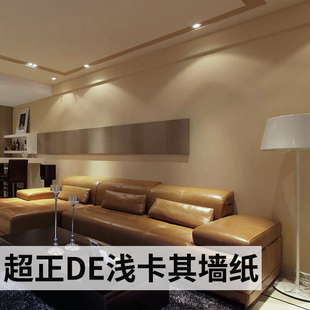 卡其 简欧咖啡色墙纸 大马士革花菱形宫廷花壁纸 欧式米色卡其灰色