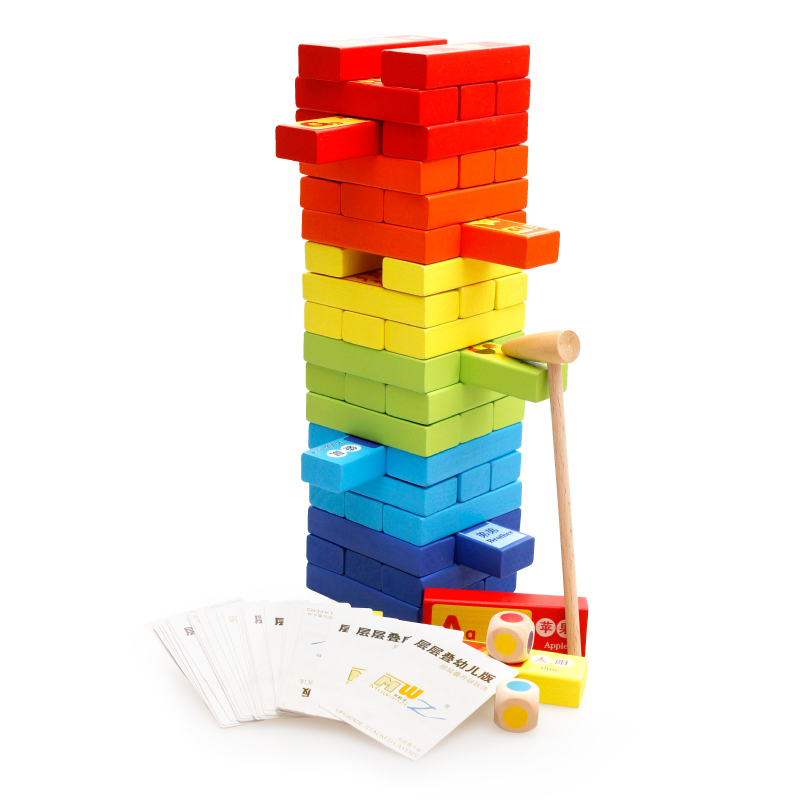 正品[层层叠 积木]层层叠抽积木评测 搞笑积木层层叠图片_惠惠购物