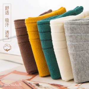 纯棉防臭中筒女袜