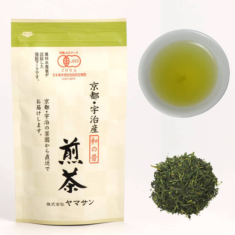 进口煎茶茶叶日本宇治高级深蒸绿茶无农药新鲜泡茶买二包邮