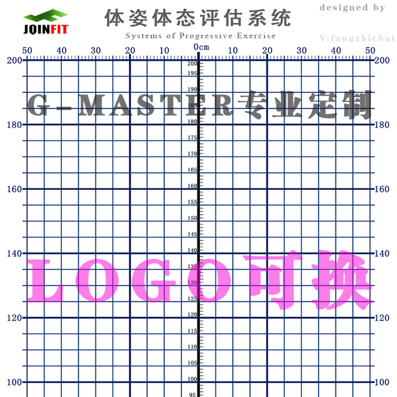 新版体姿评估图壁纸体态评估图健身房瑜伽专业身体体测评估表墙纸