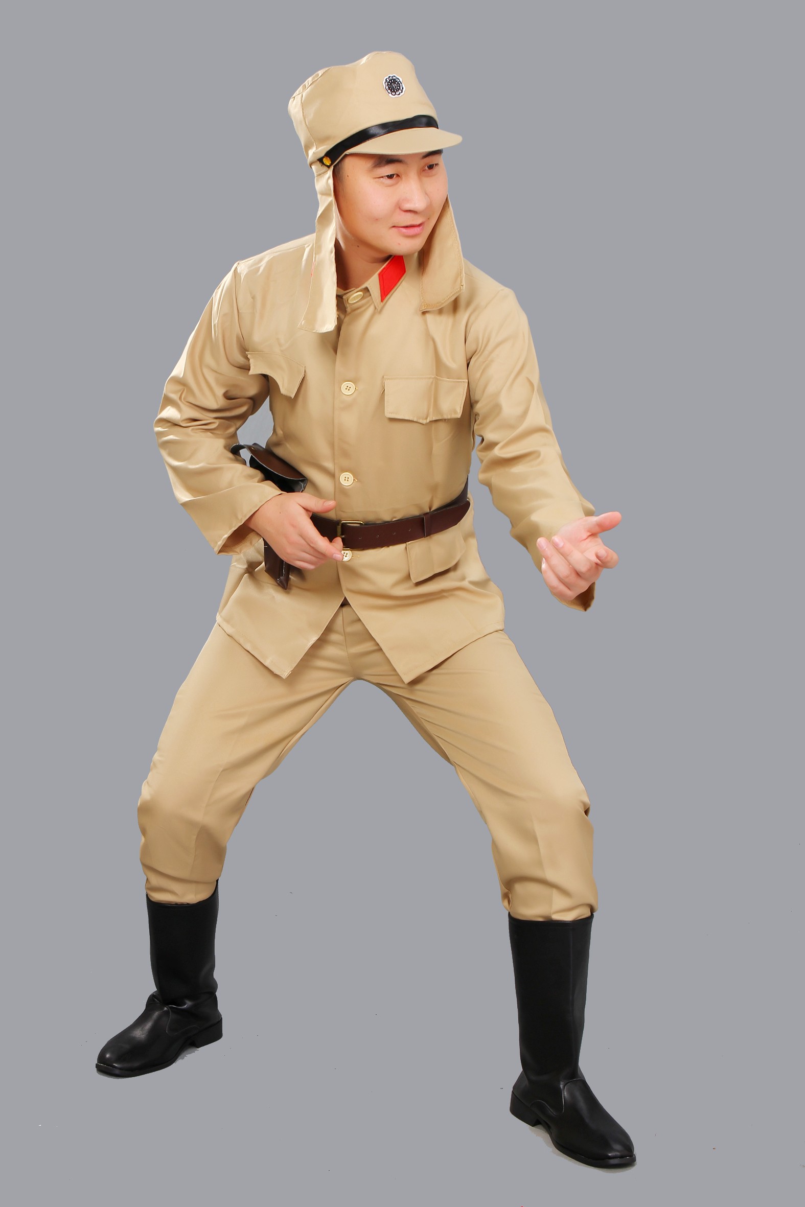 日军军装新款日本军服演出服服装舞台装军官汉奸演出装套装表演服