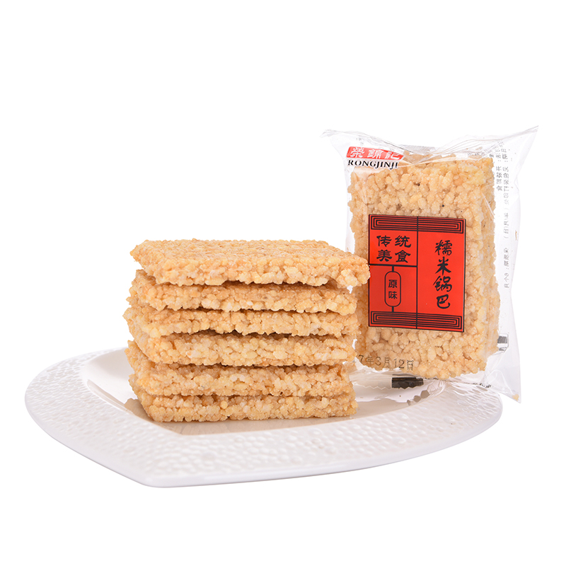 散称 房锦记米酥酥锅巴10斤整箱 原味香辣味糯米锅巴江浙沪皖包邮