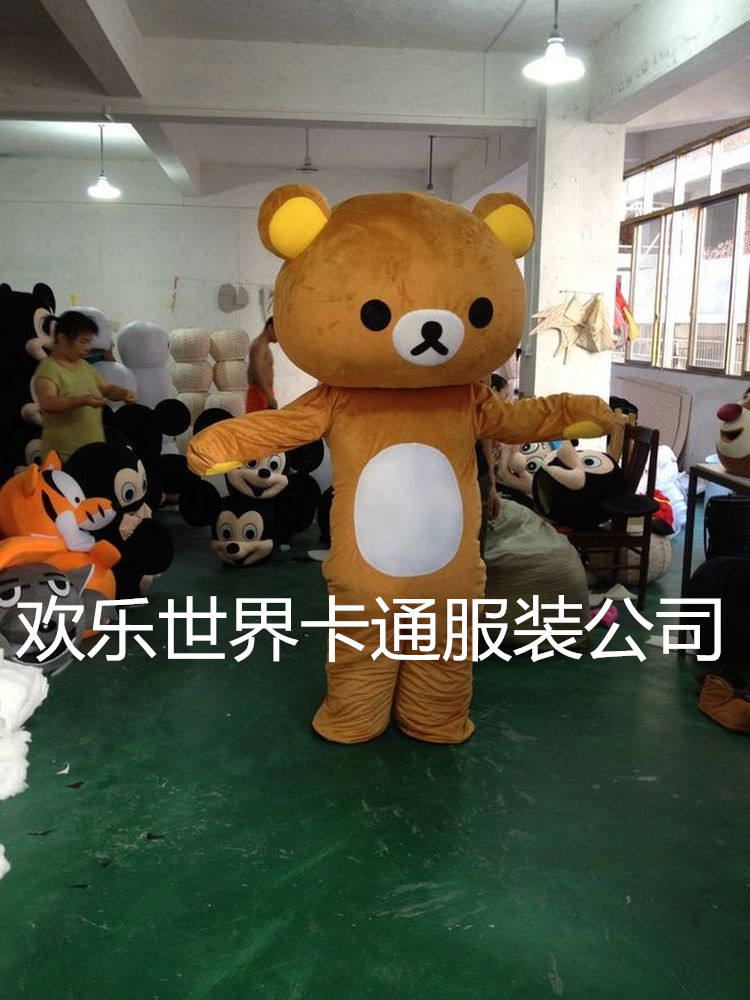 可妮兔 布朗熊卡通人偶服装 成人行走人穿玩偶服求婚活动道具头套