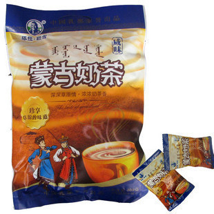 2袋包邮 利诚塔拉额吉 内蒙古特产 蒙古奶茶 咸味400g(20小袋)