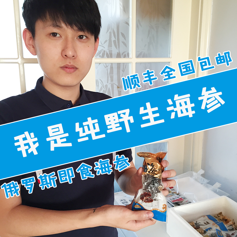 即食深海野生海参 纯正俄罗斯进口鲜刺参 优于大连辽参 包邮500g