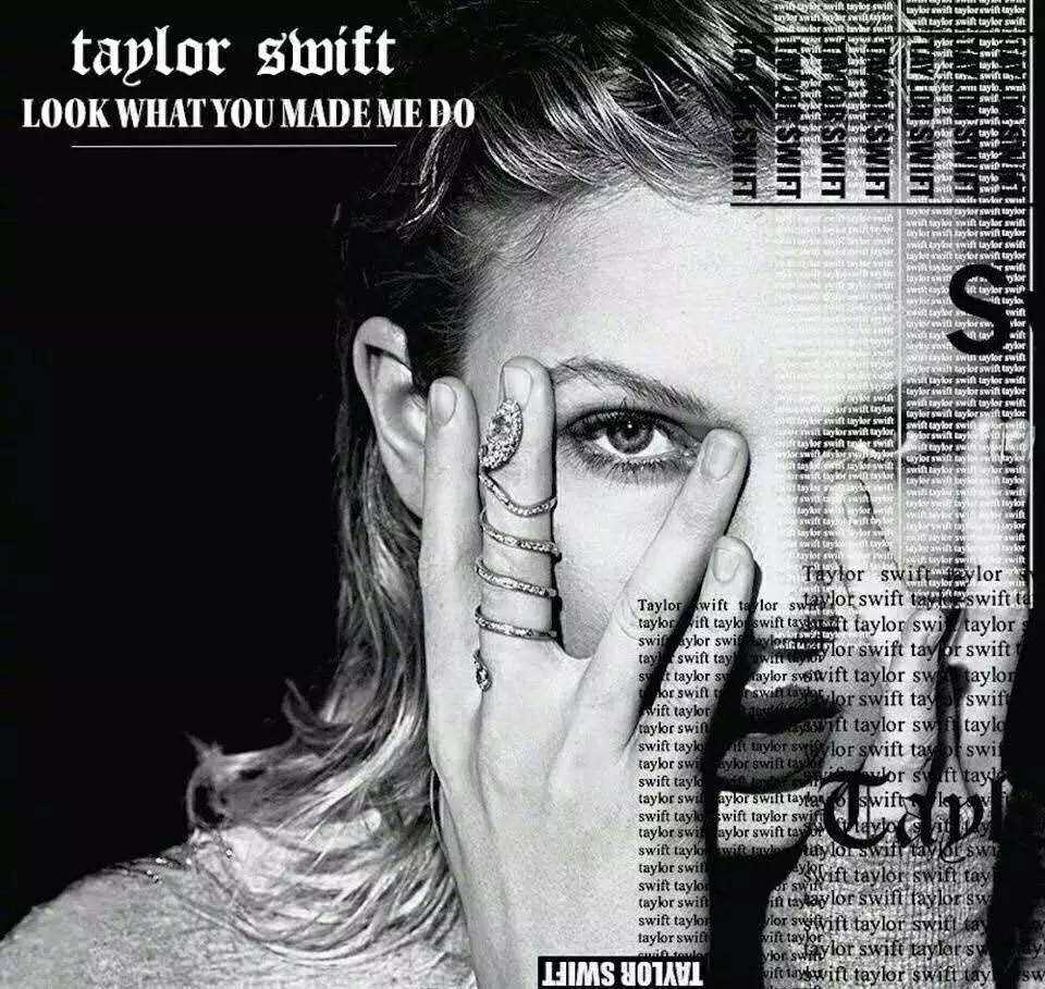 正版 泰勒斯威夫特 taylor swift reputation 2017新专辑 cd 海报