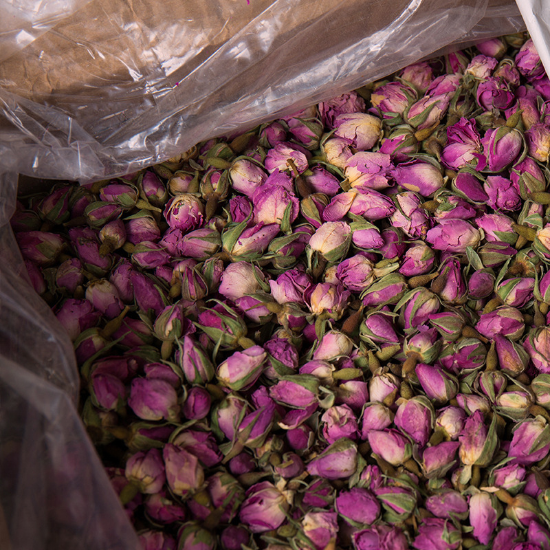 法兰西玫瑰花茶 法国进口 特级花冠 纯天然 粉红玫瑰茶 花草茶