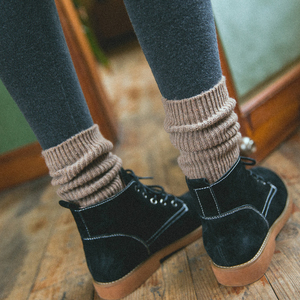 冬季加厚复古羊毛袜