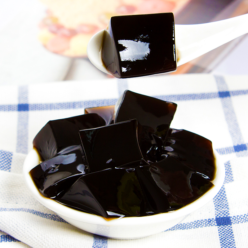 烧仙草粉 鲜活奶茶原料仙草冻果凝粉 烧仙草仙草膏1kg