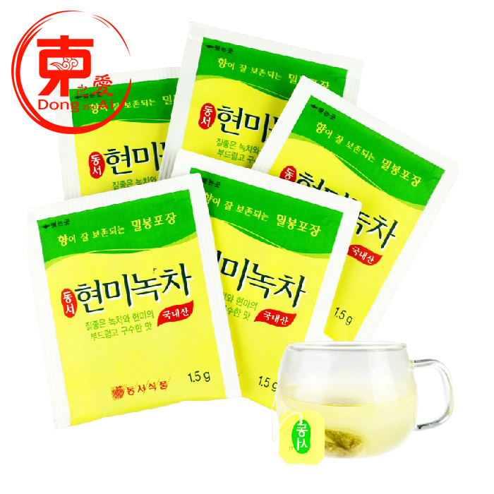 单包～韩国玄米绿茶 清香 女刊推荐！ 1.5g进口茶饮