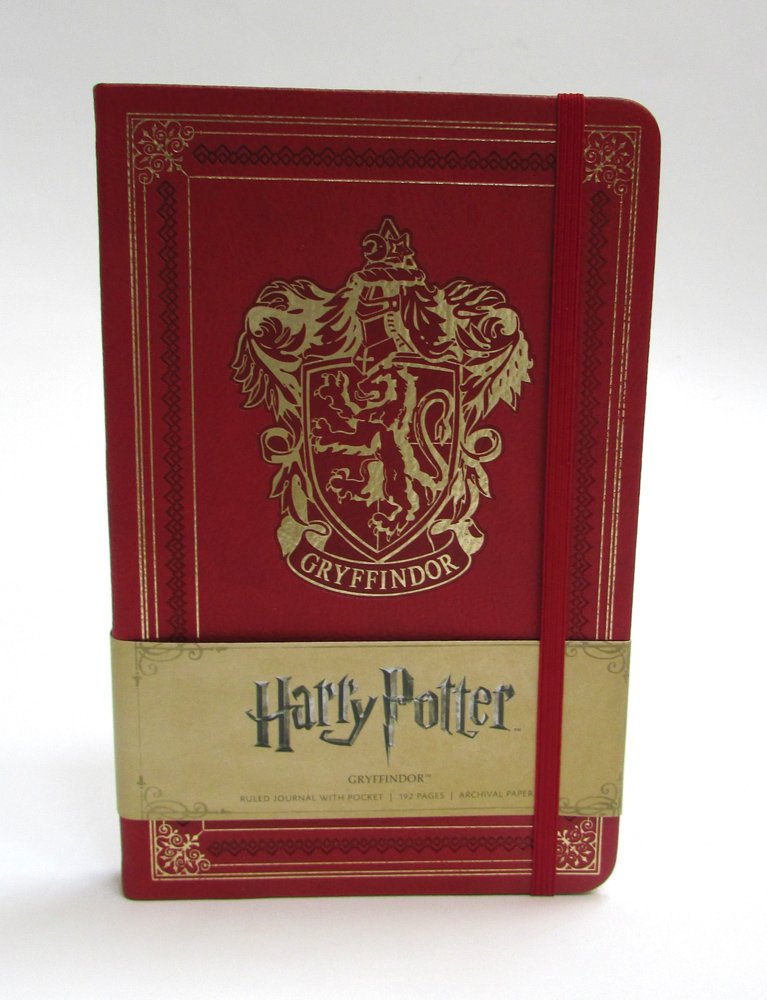 potter gryffindor hardcover ruled journal 英文原版 哈利波特