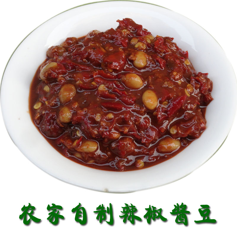 【四瓶包邮】河南特产苏家寨老酱香辣酱辣椒酱黄豆酱西瓜酱320克