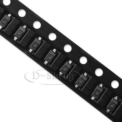 贴片稳压二极管 BZT52C2V4S 2.4V 丝印:WX 