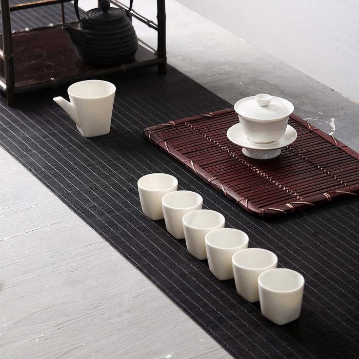 本兮 原创品牌设计 高质白瓷茶具套组 真源茶器整套包邮