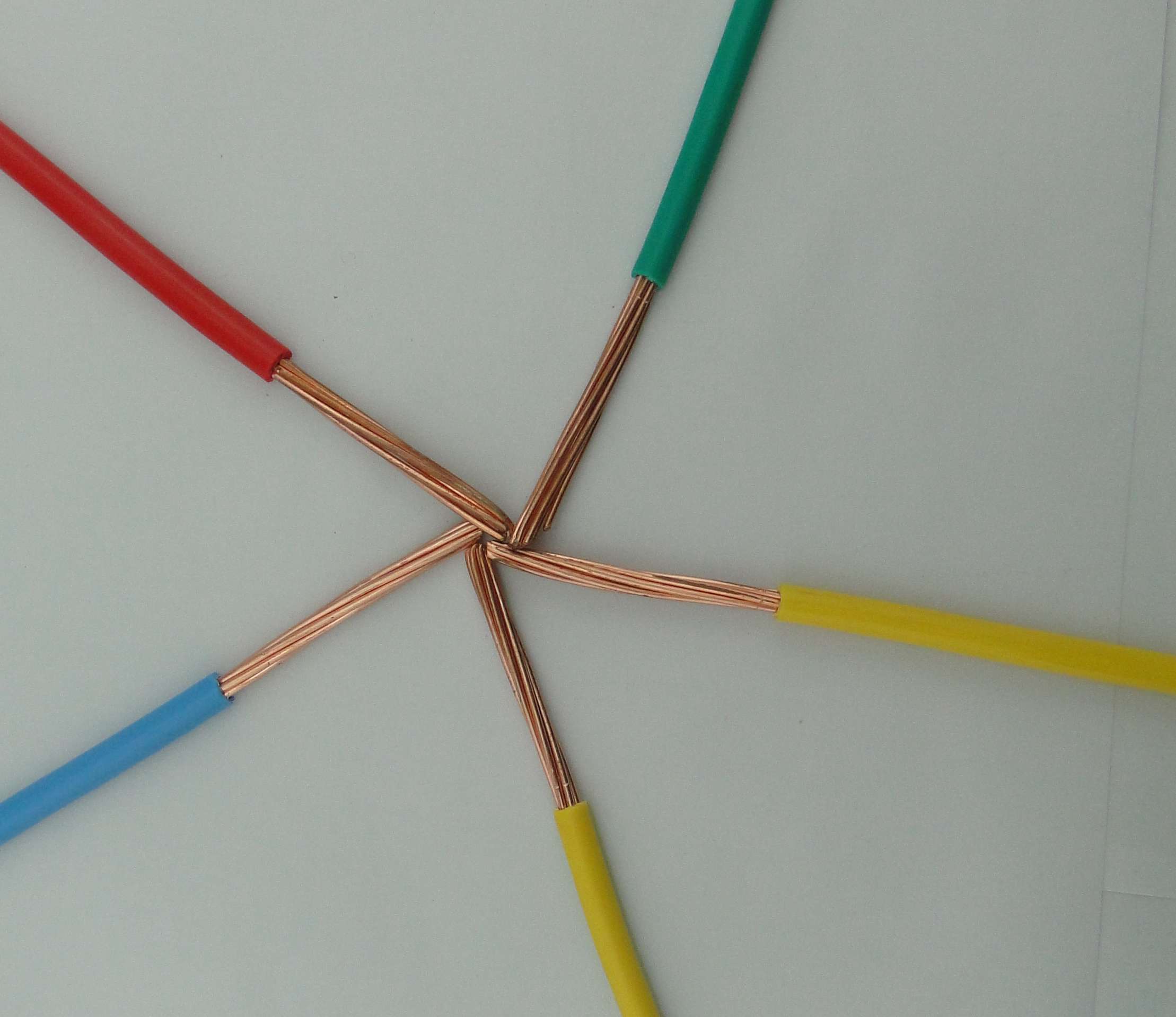 5平方 低烟无卤阻燃电线 铜芯单芯