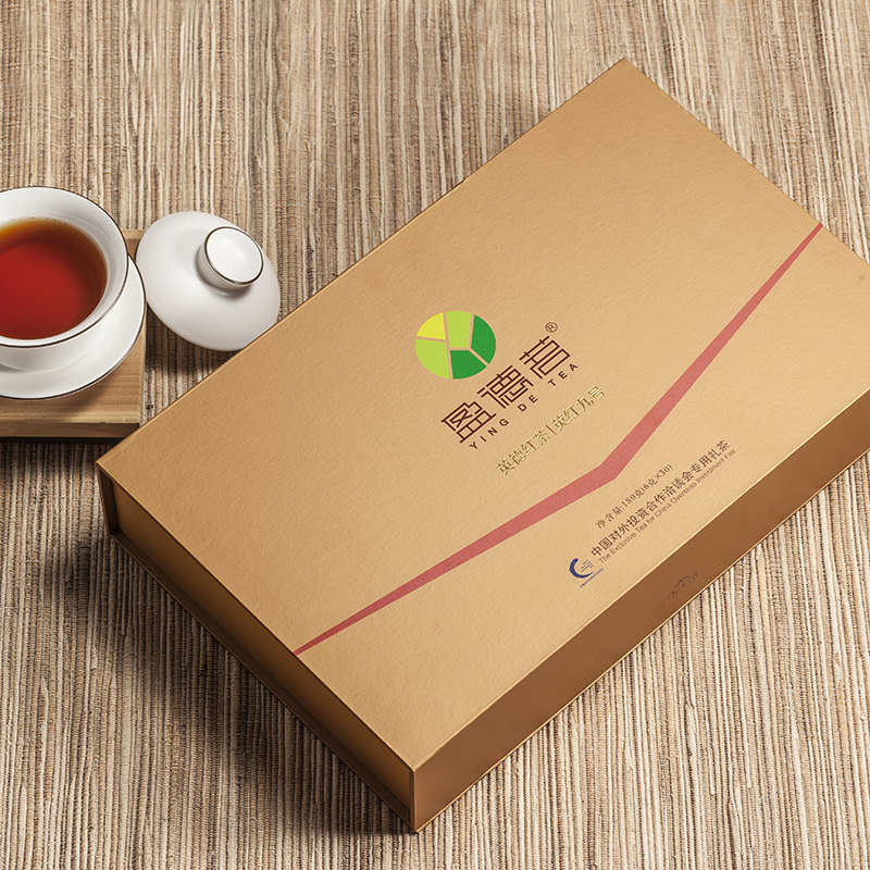 155包邮 盈徳茗有机英德红茶英红九号礼盒 功夫茶叶熟茶独立包装