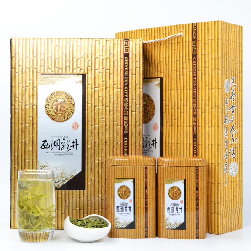 正宗西湖龙井茶2016新茶 明前春茶叶绿茶礼盒装浓香型 茶农直销