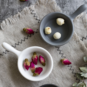 日式迷你亚光陶瓷酱碟子