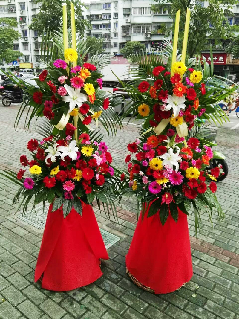 宁波鲜花店开业花篮开张乔迁花篮奉化镇海慈溪北仑同城鲜花速递送