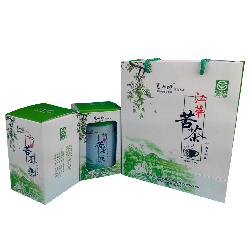 湖南永州江华县瑶族高山瑶江华苦茶苦丁茶新茶土特产茶叶全国包邮