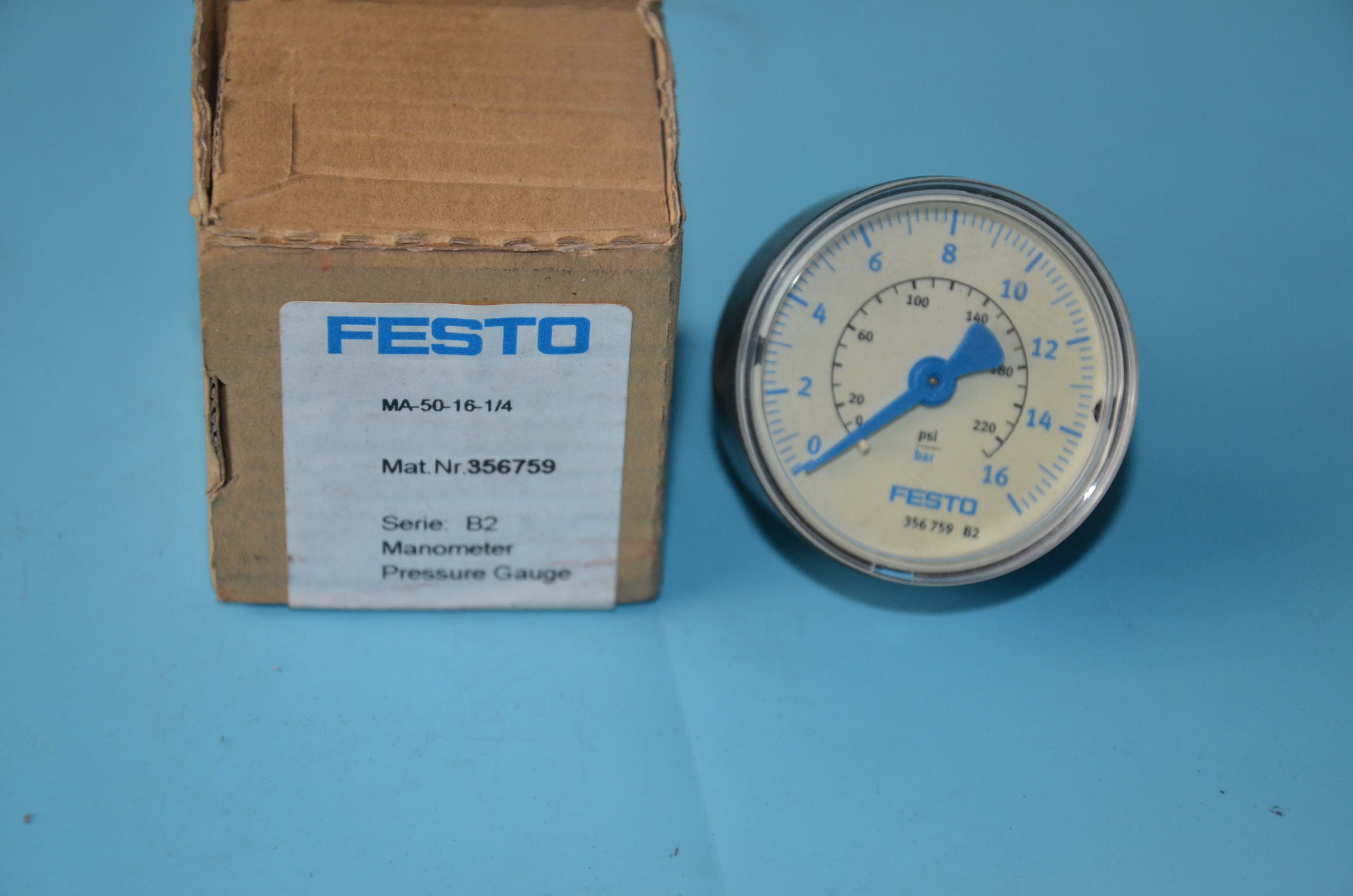 全新原装正品festo压力表 ma-50-16-1/4 356759 工程余货特价销售
