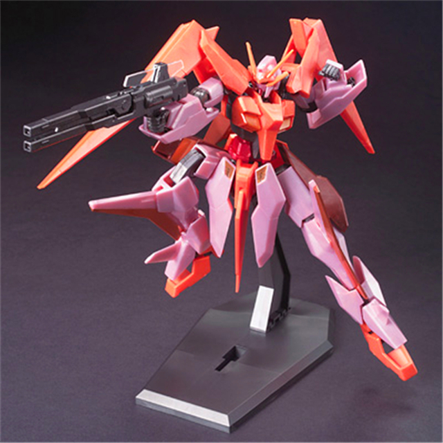 高高模型 00 57hg 1/144 三红镀堕天使高达 trans-am模式 配支架