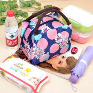 日本手提防水保温饭盒袋