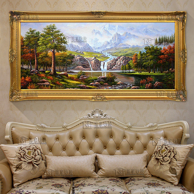 手工手绘油画古典山水欧式风景油画 装饰画客厅美式挂画有框DL861怎么样,饰家妙装旗舰店好吗, 宜购网"手工手绘油画古典山水欧式风景油画 装饰画客厅美式挂画有框DL861"由淘宝商家"饰家妙装旗舰店"提供,淘宝价1696.00元。宜购网通过严格筛选,为您提供优质、正品商品,商家已通过淘宝店铺实名认证并加入《消费者保障服务协议》,请放心购买。