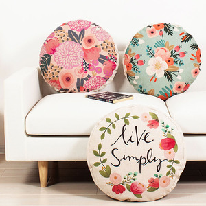 田园文艺风棉麻抱枕