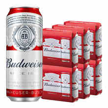 18听 整箱 小麦醇正拉罐500ml 天猫超市 百威啤酒 Budweiser