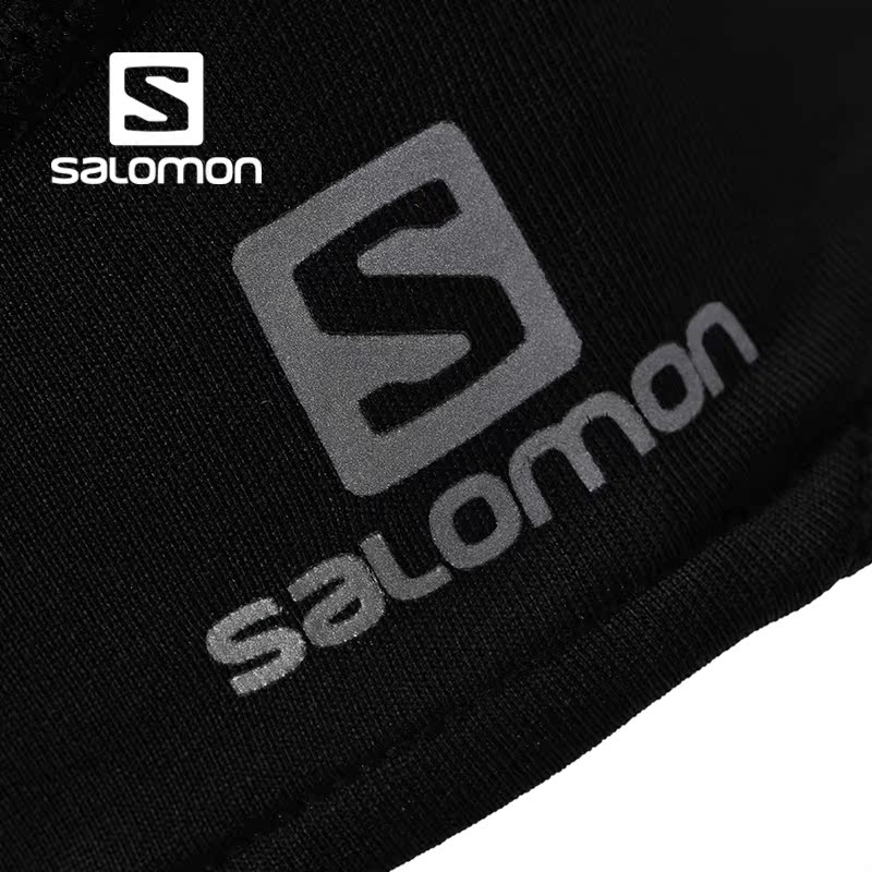 salomon 萨洛蒙男女款跑步运动帽 可佩戴眼镜 s-lab beanie light