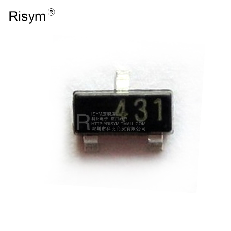 【risym】risymtl431tl431431a风扇稳压管编程sot23usbled封装闪字贴片图片