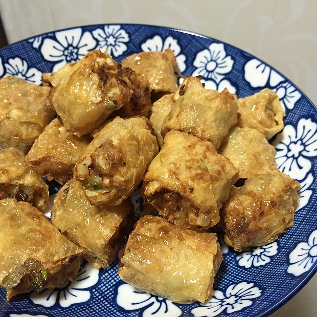 潮汕特产小吃粿肉炸果肉传统特色小吃香脆爽口手工制作小时候味道