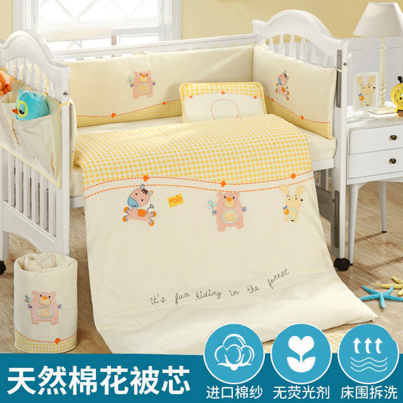 正品[床围 婴儿床]如何制作婴儿床床围评测 婴儿