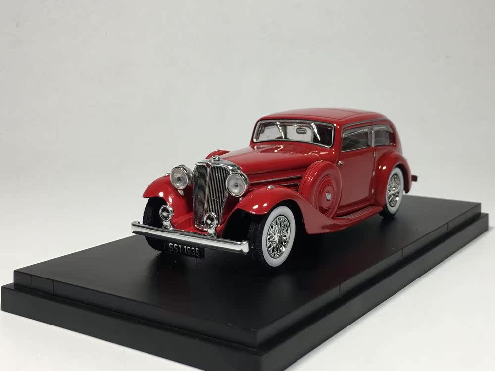 atlas 1:43 jaguar ss1 1935 捷豹 老爷车 汽车模型