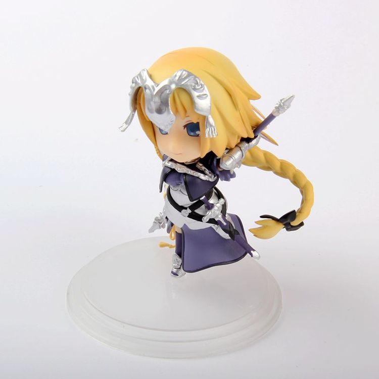 国产aniplex/fate grand order 贞德 q版手办粘土人q版贞德手办