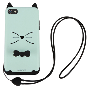 苹果手机壳卡通挂绳硅胶套