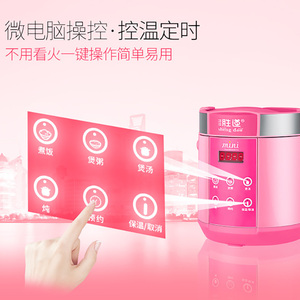 便携式旅行小型电饭煲1人-2人正品小号智能预