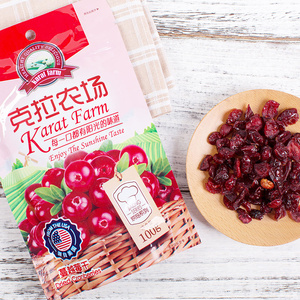 克拉农场蔓越莓干100g