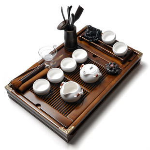 福建德化仿汝窑 陶瓷功夫茶具 茶具套装 特价