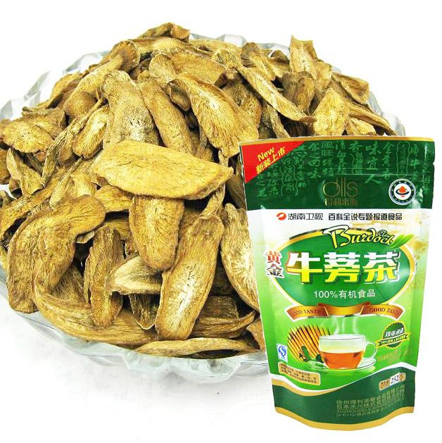 得利来斯 黄金牛蒡茶 504克 可搭配绞股蓝罗布麻杜仲 养生茶正品