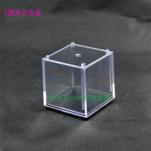 展示盒 材料:亚克力 正方形盒子:5厘米 装模型很完美,可以防尘 实物