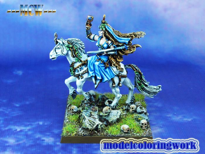 【中古战锤】warhammer 巴托尼亚 fay enchantress【已涂色】