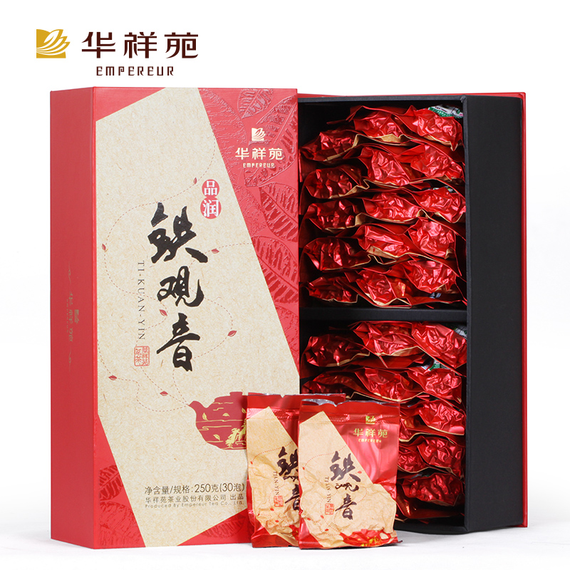 【春茶上新】华祥苑品润铁观音250g安溪原产铁观音一级清香型秋茶